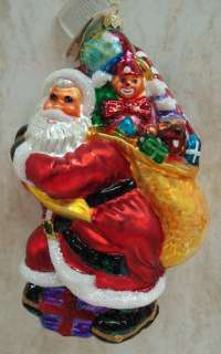 RADKO Big Nick ORNAMENT Santa NICHOLAS Claus 972170  