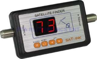 Digital Satlink WS9603 Satellite Finder Meter For TV Dish Pointing and 