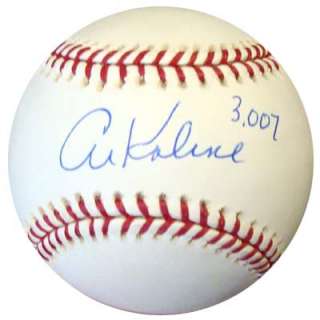 AL KALINE AUTOGRAPHED SIGNED MLB BASEBALL 3007 TRI STAR  