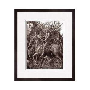 Knight Death And The Devil Framed Giclee Print
