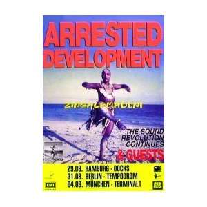  ARRESTED DEVELOPMENT German Tour 1994 Music Poster: Home 