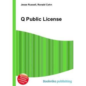  Q Public License Ronald Cohn Jesse Russell Books