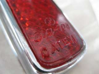 REFLECTOR TAIL LIGHT CATEYE RALEIGH SCHWIN BSA RUDGE VINTAGE BICYCLE 