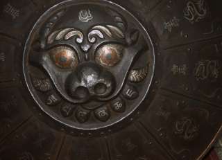 name wonderful amazing authentic old antique tibetan warrior iron 