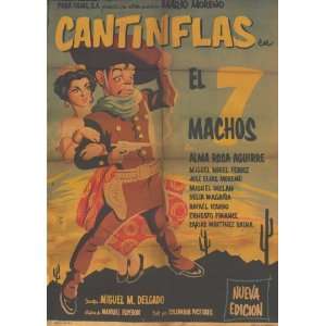  (11 x 17 Inches   28cm x 44cm) (1951) Spanish Style A  (Cantinflas 