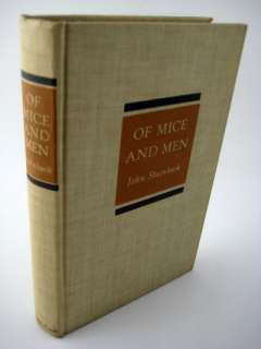 PULITZER 1st/2nd OF MICE AND MEN John Steinbeck RARE  