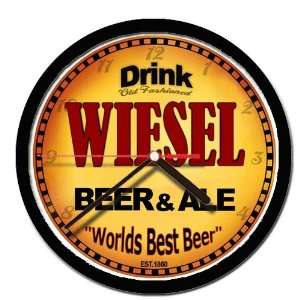  WIESEL beer and ale cerveza wall clock: Everything Else
