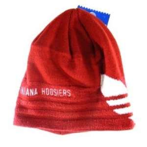   : Indiana Hoosiers Cuffless Knit Adidas Beanie Hat: Sports & Outdoors