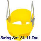 more options swing seat full bucket w chains hooks swing
