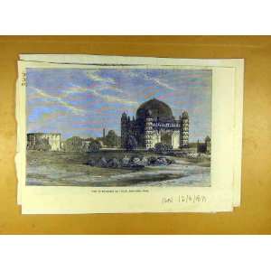  1871 Tomb Mohmmed Adil Chah Beejapoor India Print