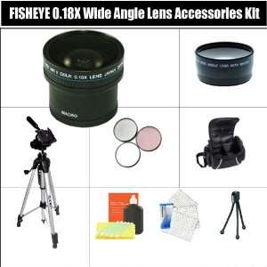 FISHEYE WIDE ANGLE LENS ACCESSORY KIT ALSO INCUDING 2X TELEPHOTO LENS 