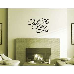  Ooh La La Wall Decal Decor Paris France Love Hearts Large 