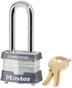 Master Lock 2Long Shackle Padlock   Keyed Alike #3769  
