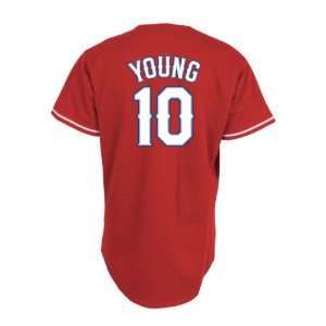   Michael Young Replica Alternate MLB Baseball Jersey