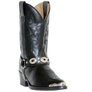 Laredo Little Concho Girls Cowboy Boots Size 8.5 3D  