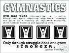 SRM Gymnastics Say It With Sticker Scrapbooking