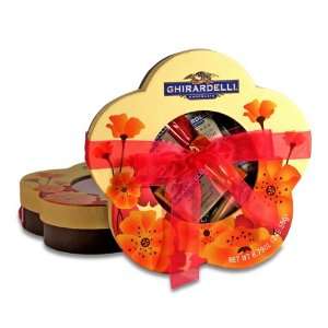 Ghirardelli Chocolate Beautiful Blooms Flower Gift Box, 8.79 oz 