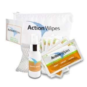  Action Wipes, Full Body Cleansing Wipes Gift Set Beauty