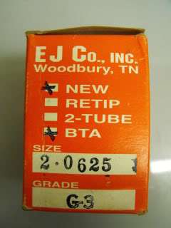 EJ COMPANY INC. 5 DIFFERENT SIZE DRILLING BITS.  