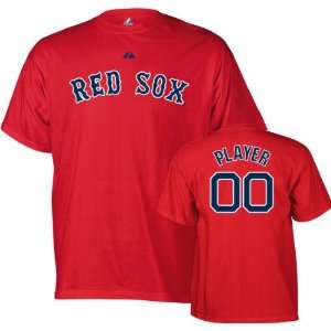  Boston Red Sox   Any Player   Youth Name & Number T shirt 
