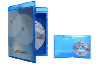 NEW! 1 SCANAVO Blu Ray Single Disc Replacement Case  
