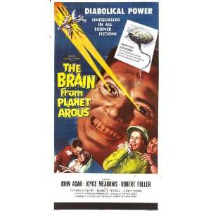  Brain From Planet Arous Poster Movie Insert (14 x 36 Inches   36cm x 