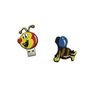  8GB Lovely Bee Shaped Cartoon USB Flash Drive Electronics