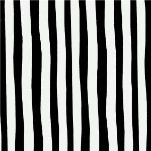   Squiggle Stripe Black/White Fabric By The Yard: Arts, Crafts & Sewing