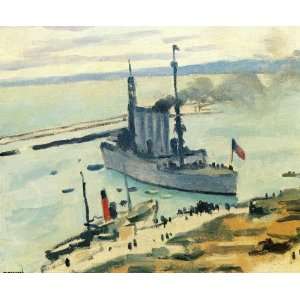 FRAMED oil paintings   Albert Marquet   24 x 20 inches   The Port of 