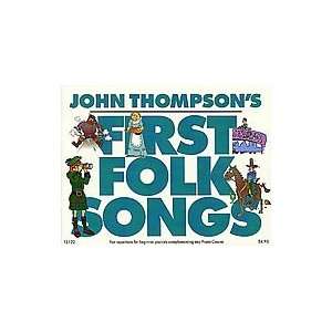  First Folk Songs Book