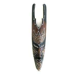  African Wall Mask Wall Decor, Fire Mask Tribal   20