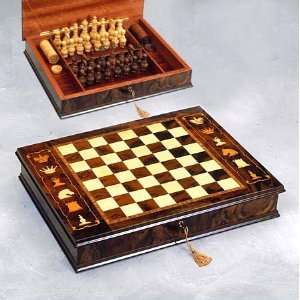  Giglio Italian Wooden Chess Set 1.4 Square: Home 