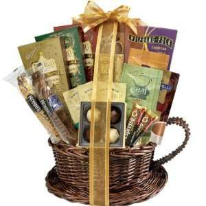 Coffee and Tea Gift Basket   A Gourmet Fathers Day Gift Basket