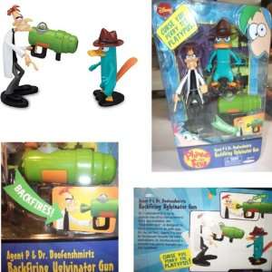   Backfiring Uglyinator Gun Agent P Dr. Doofenshmirtz Toys & Games