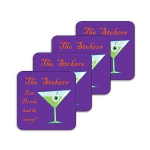  Eat Drink and be Scary Drink Coaster Set of 4 Everything 