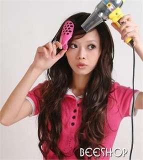 Cute hair Care Salon Bang Fringe Plastic Clip Portable Hairdressing 