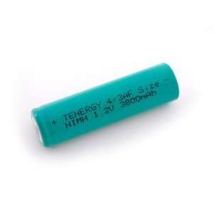  4/3A Size 3800mAh Rechargeable NiMH Battery Flat Top 