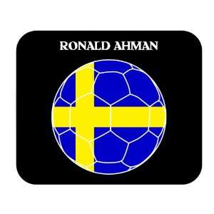  Ronald Ahman (Sweden) Soccer Mouse Pad 