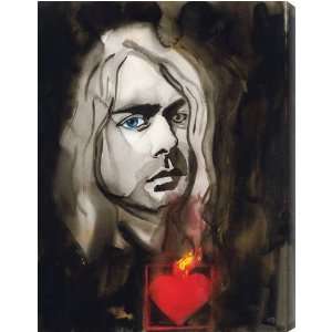  Sacred Heart Cobain AZWS104A metal painting