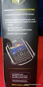 Powermat Wireless Charging System for BlackBerry Bold 9700 Series 