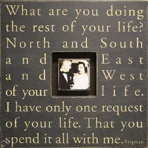   Designs Photobox Frame, What Are You Doing, Black: Home & Kitchen