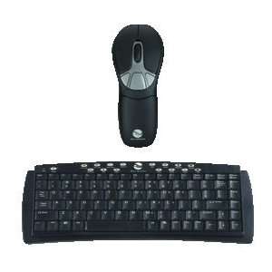   Air Mouse Go Plus W/ Compact Keyboard Black Ambidextrous Design