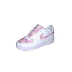    Custom Nike Air Force One Low Top (White/Pink)