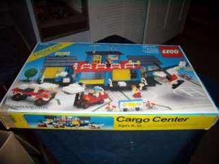 Lego Legoland Town System 6391 Cargo Center with Box, Instructions and 