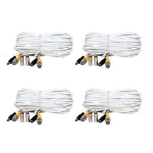   Security Camera Extension Wires Cords for CCTV DVR Home Surveillance