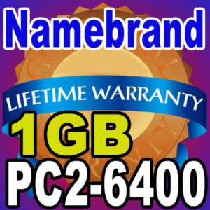 1GB Dell Latitude 2100 6400 D630 D530 D531 Memory RAM  