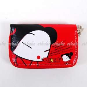  Pucca Key Case Holder Wallet Coin Purse Medium Toys 