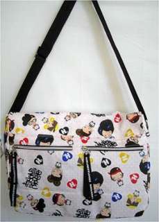    Harajuku Lovers Gwen Stefani Hip Hop Crew Messenger Bag: Clothing