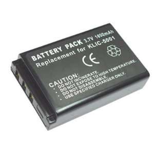  Rechargeable Kodak Klic 5001 Replacement Battery 