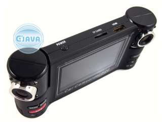 264 HD 720P Dual Lens Vehicle Dash Dashboard Night Vision Camera Car 